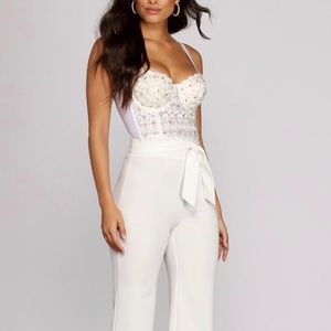 Fashion Nova NEW Booked And Busy Flare Pants